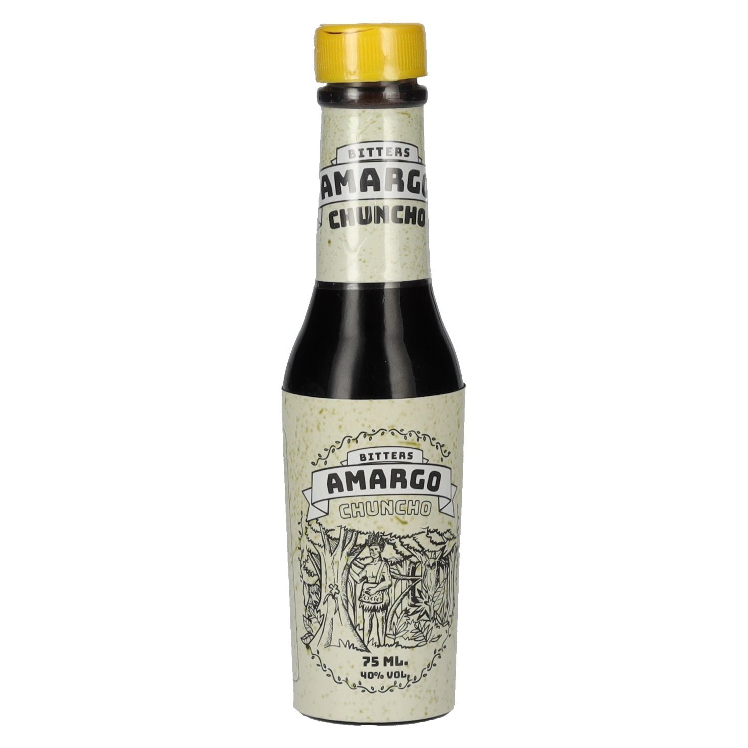 547698138522cc8e33fe25fa0359d4e7d93231e8a456c2f7537010232ac48aef.jpg Amargo Chuncho Bitters 40% Vol. 0,075l - Image 1