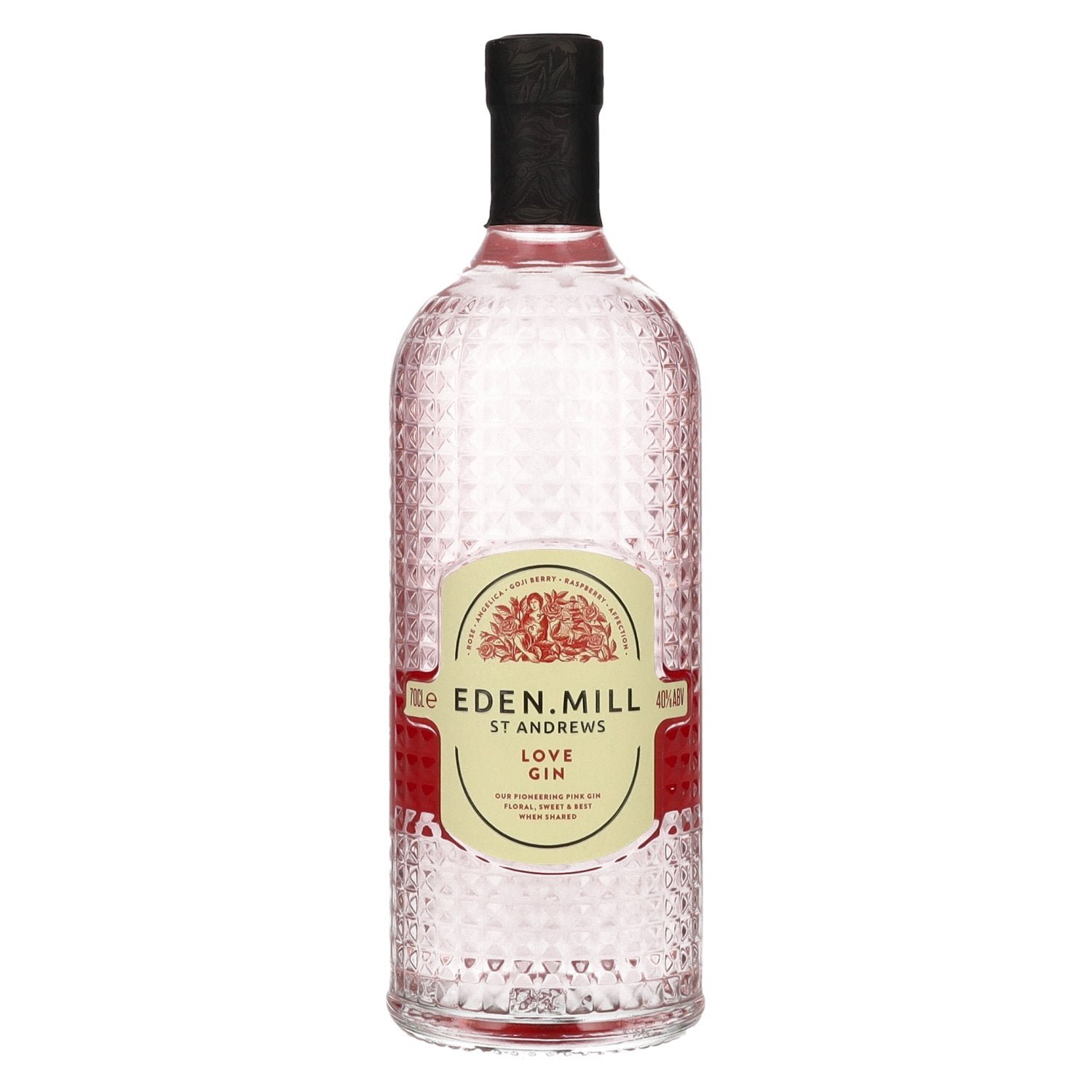55f2d90f52226a51682a6f8559f843401424798878e4ef00ae3a611aa8a417d9.jpg Eden Mill LOVE GIN 40% Vol. 0,7l - Image 1
