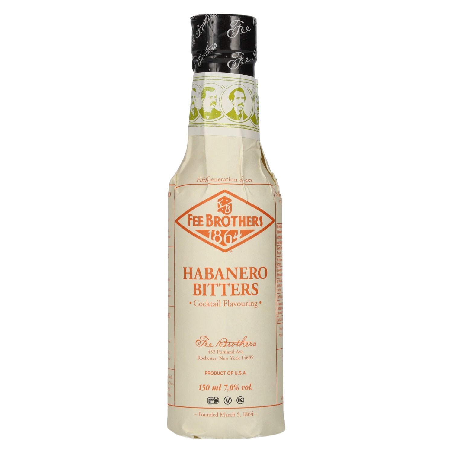 59f85c34513dac2d5d17138b90614434ff7278426c16178a7758ceca582a4e3c.jpg Fee Brothers Habanero Bitters 7% ABV 0.15 l - Image 1