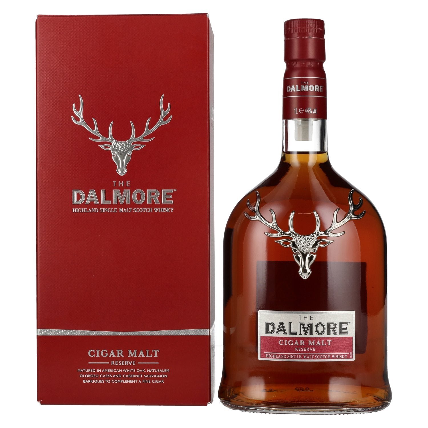 5a3667ba91e4143ca5bf2ca9cfc416688002d58644ca339f649292abb46f1afc.jpg The Dalmore CIGAR MALT Reserve Highland Single Malt Scotch Whisky 44% Vol. 1l in gift box - Image 1