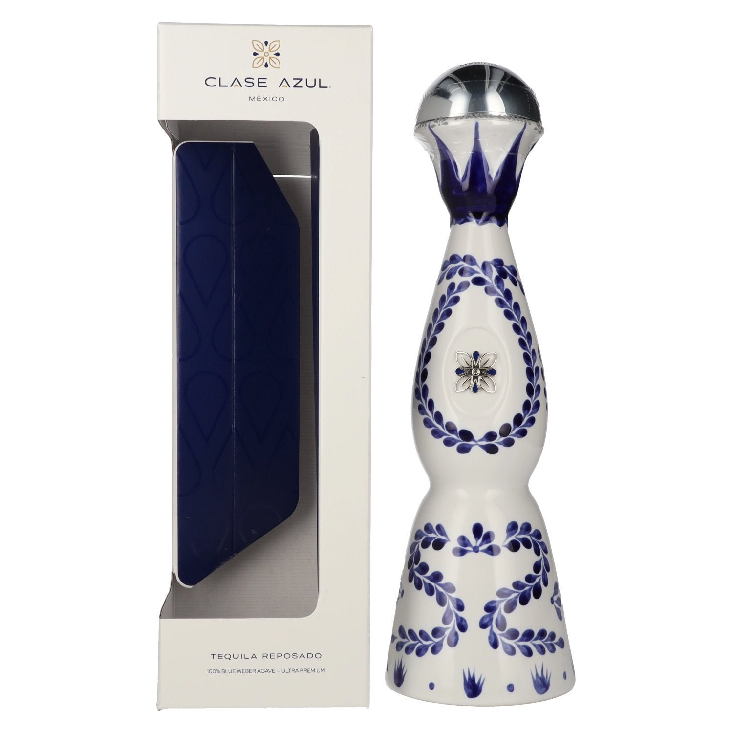 5a7b8e3df14f10c52e040271ccb3b32cea57035fcd988818d7646b1da301f60f.jpg Clase Azul Tequila REPOSADO 40% Vol. 0,7l in gift box - Image 1
