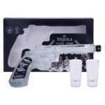 Hijos de Villa Tequila Blanco Silver 40% Vol. 0,2l in gift box with 2 shot glasses