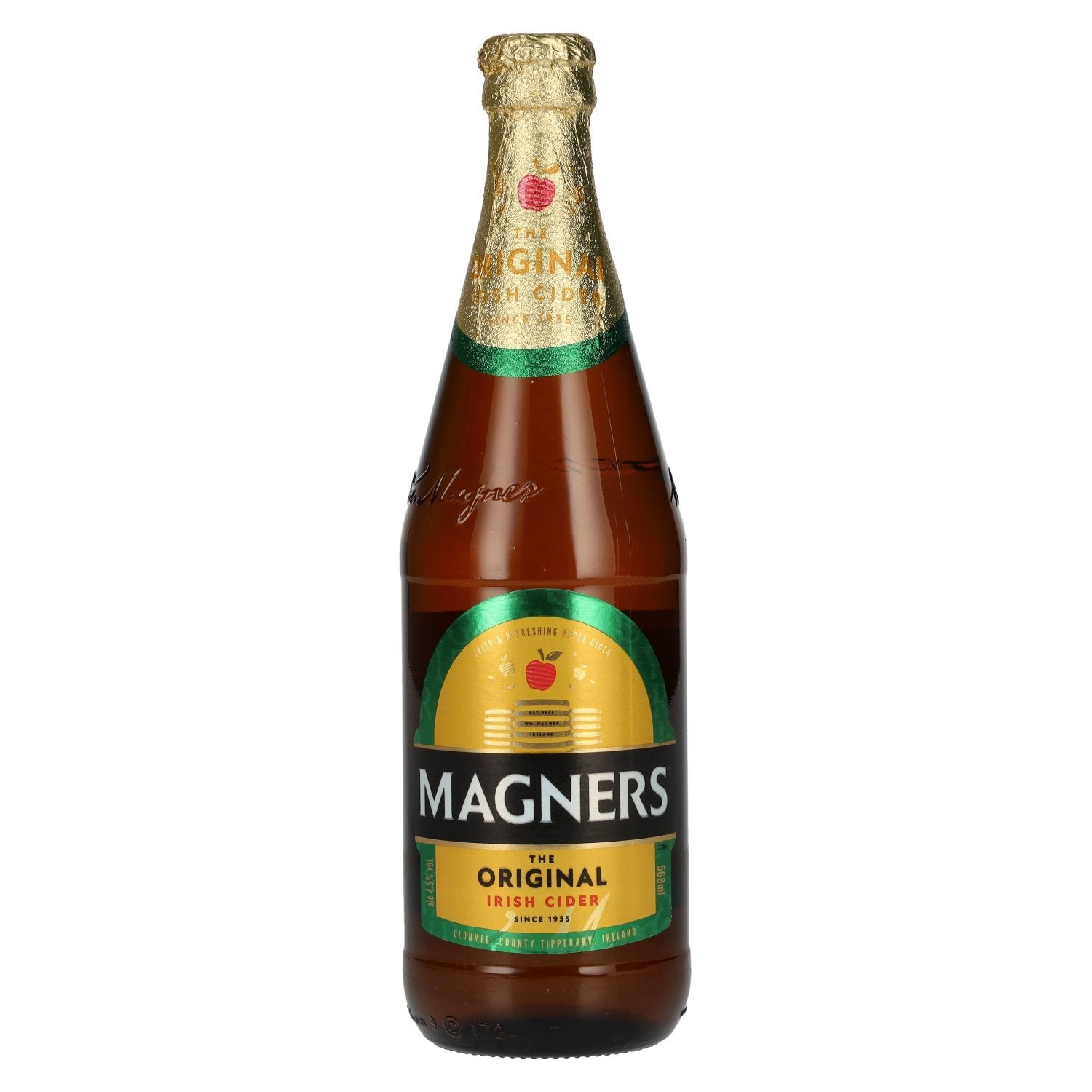 5cfde3fe7cab83003e3e0b45a8717640b7f62365e706f8004bae71cab0167dff.jpg Magners Irish Cider ORIGINAL 4,5% Vol. 0,568l - Image 1
