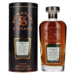 Signatory Vintage GLENALLACHIE 13 Years Old Cask Strength 2008 63.7% vol. 0.7 l in a tin box