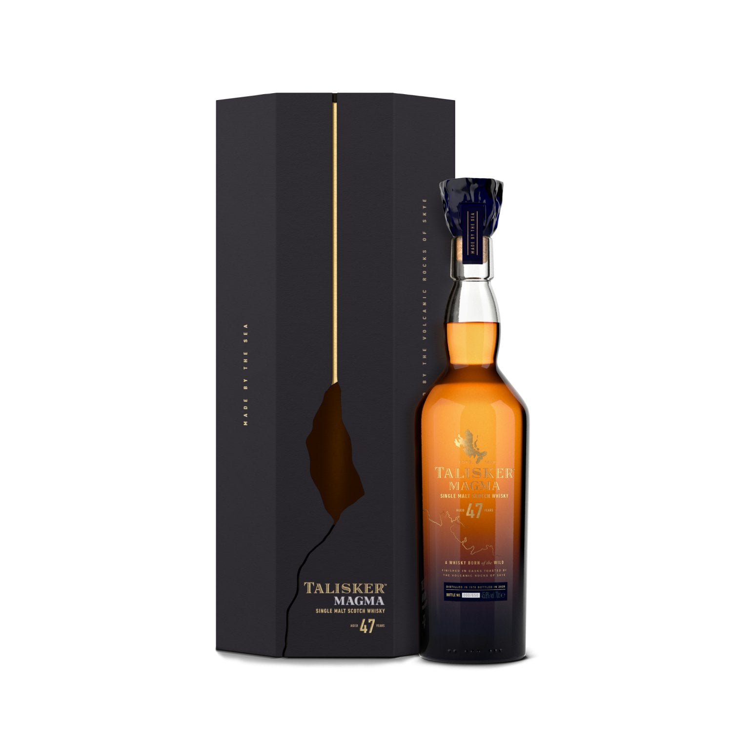 60876b171d35a11166c195a54c4372c99aa143c41dbc0320d731060b69f6593f.jpg Talisker 47 Years Old MAGMA Single Malt Whisky 48,8% Vol. 0,7l in gift box - Image 1