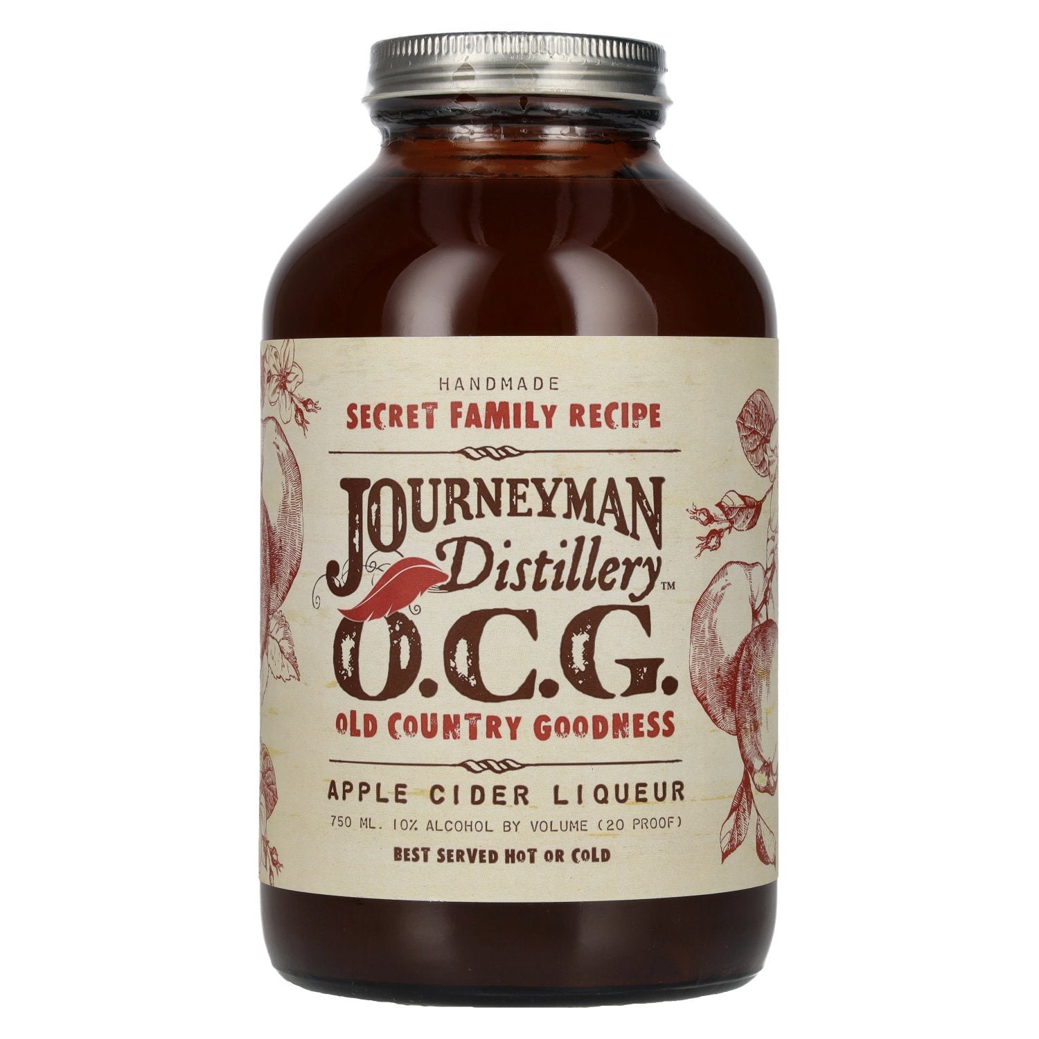 63af34d08bbfa7bcfabcc7e5bea76939f11d00564cf55d3388822f61e7cbe5b0-1.jpg Journeyman Distillery O.C.G. Apple Cider Liqueur 10% Vol. 0,75l - Image 1