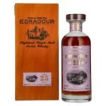 Edradour 25 Years Old 200th Anniversary 1st Fill Bordeaux Cask Highland Single Malt 55,4% Vol. 0,7l in wooden box