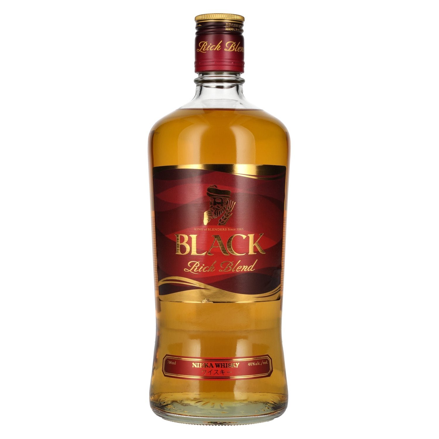 65b49d305b49a3f527b694b4483a03721703ce94f8b8996b56466bcb88e4f46d.jpg Nikka BLACK Rich Blend Whisky 40% Vol. 0,7l - Image 1