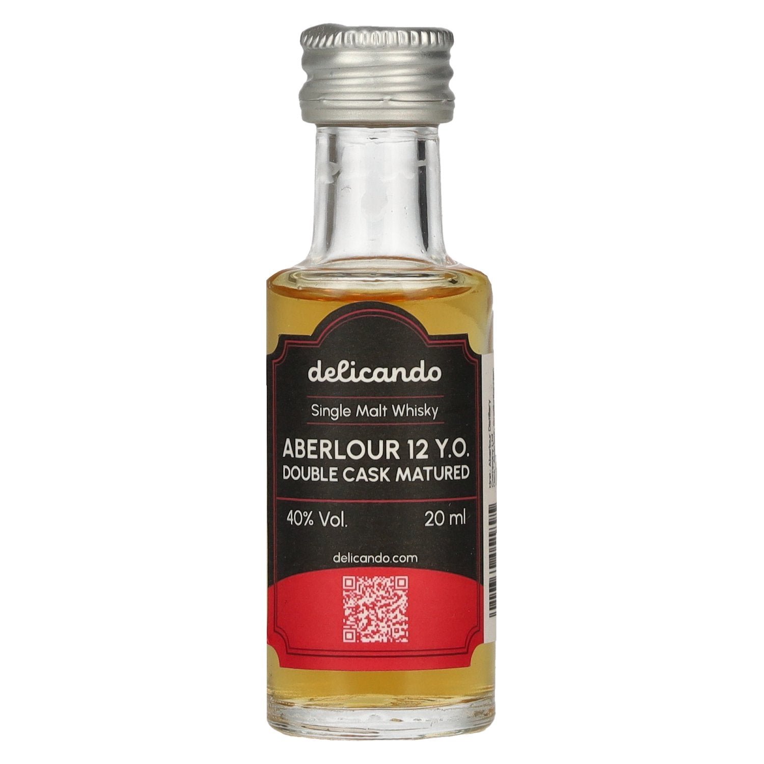 65b734a8f6696a5d41fd2bd7edadc93a602334794d4b75837502c17303b016a3.jpg Aberlour 12 Years Old DOUBLE CASK MATURED 40% Vol. 0,02l - Image 1