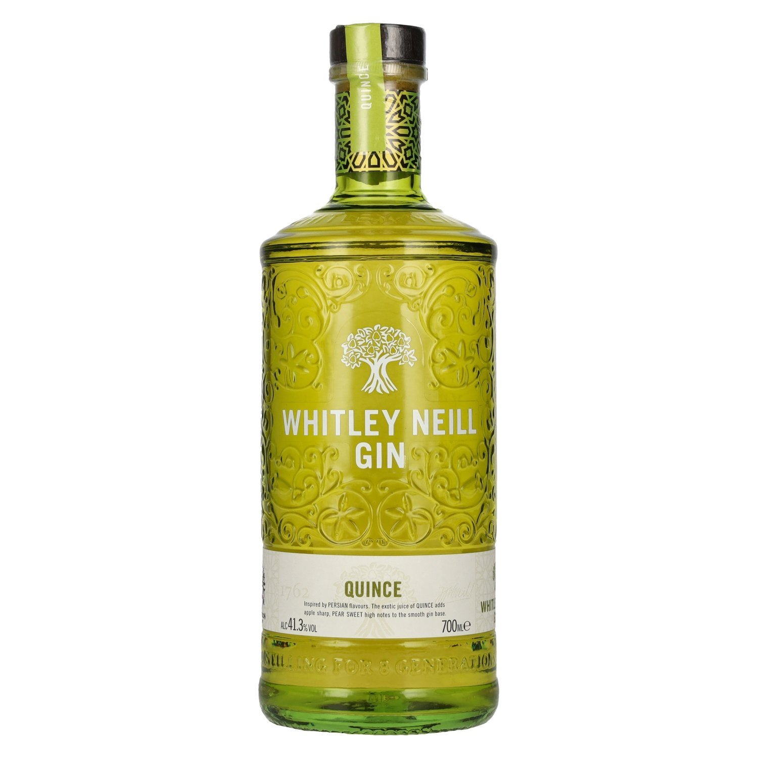 6b9afdff972000bfc6c8cc9795eb91f33253a9c5fc0df30db08b66ad74af735f.jpg Whitley Neill QUINCE GIN 41,3% Vol. 0,7l - Image 1