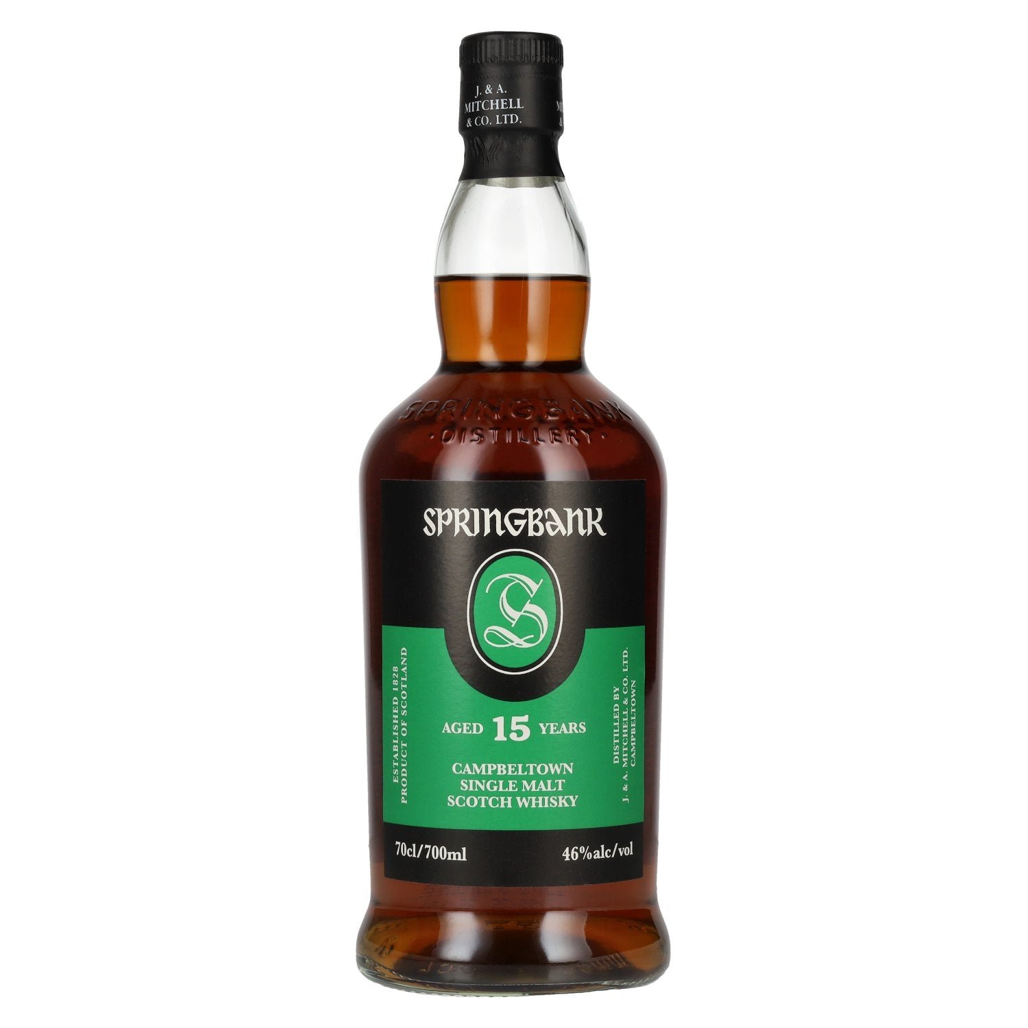 6c77f4ab195914ac4a1521447416627cc8c8b4b08815e23c3788b6e2498f551c.jpg Springbank 15 Years Old Campbeltown Single Malt Scotch Whisky 46% vol. 0.7 l - Image 1