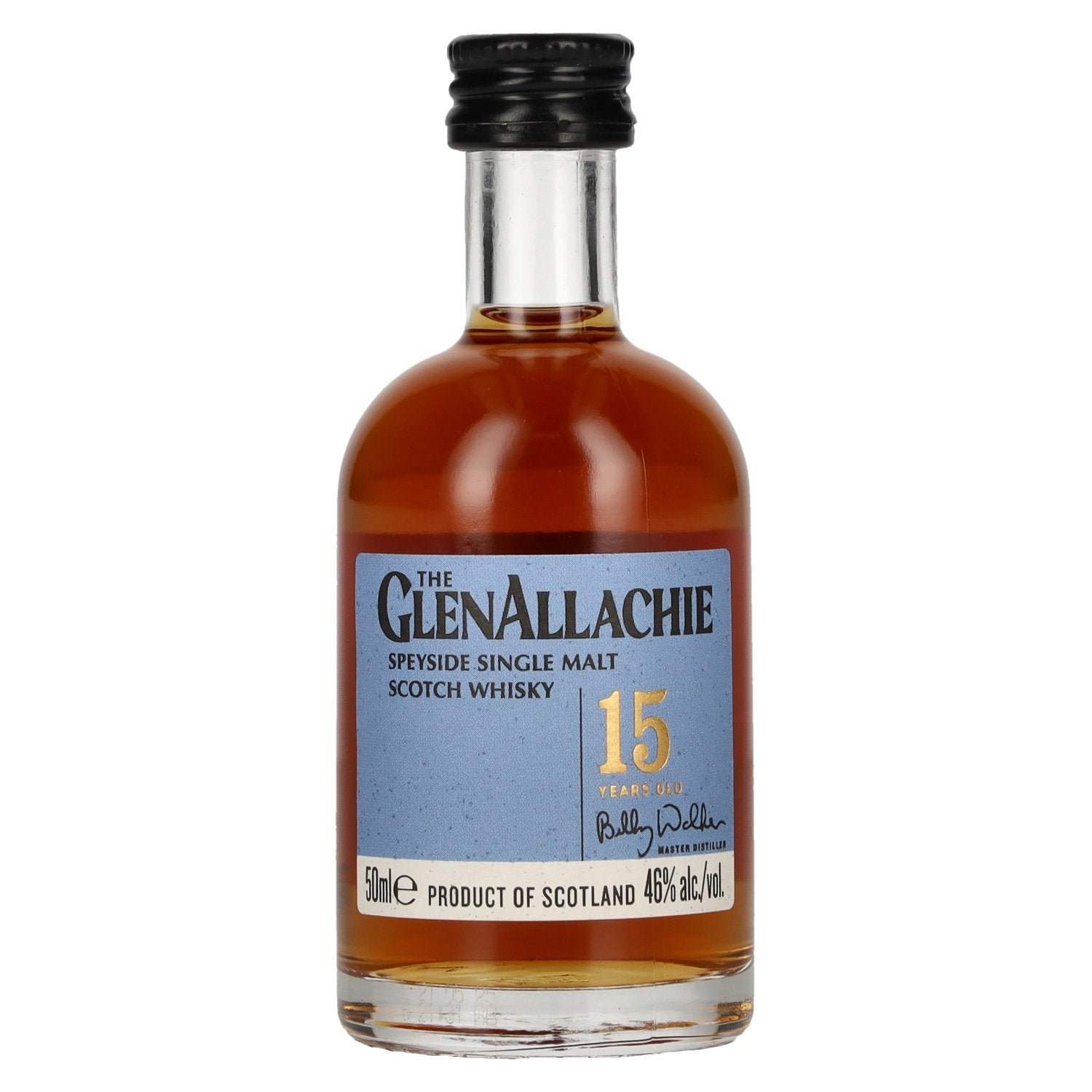6dc4fa01a756c3f23ce6f6157cf30110b3408bf35c53a1108df65e21f4c4ab4d.jpg The GlenAllachie 15 Years Old Speyside Single Malt 46% Vol. 0,05l - Image 1