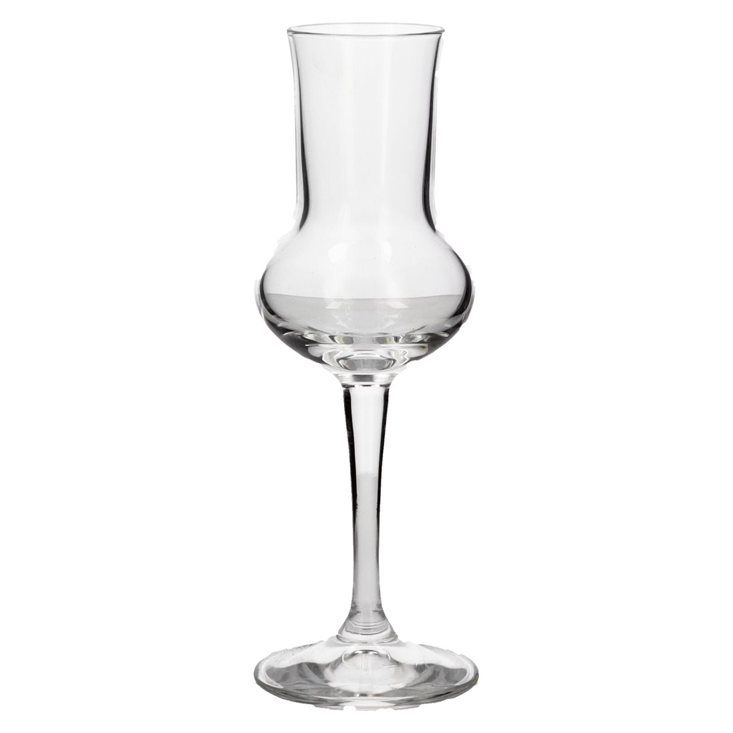 7260d47dc624686fb036ea3b247240f2498183910e166ad68e133e309542ef86.jpg Bormioli Rocco RISERVA Grappa glass without calibration - Image 1