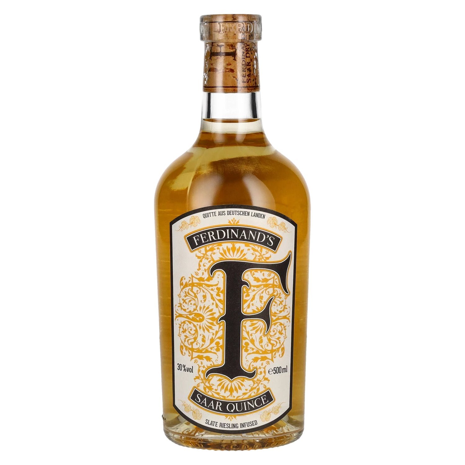 73f1da3f7bfab7bc46891f063353d2d149f8c67a1ca5c975c06d6ad220cf7d5a.jpg Ferdinand's Saar Quince 30% Vol. 0,5l - Image 1