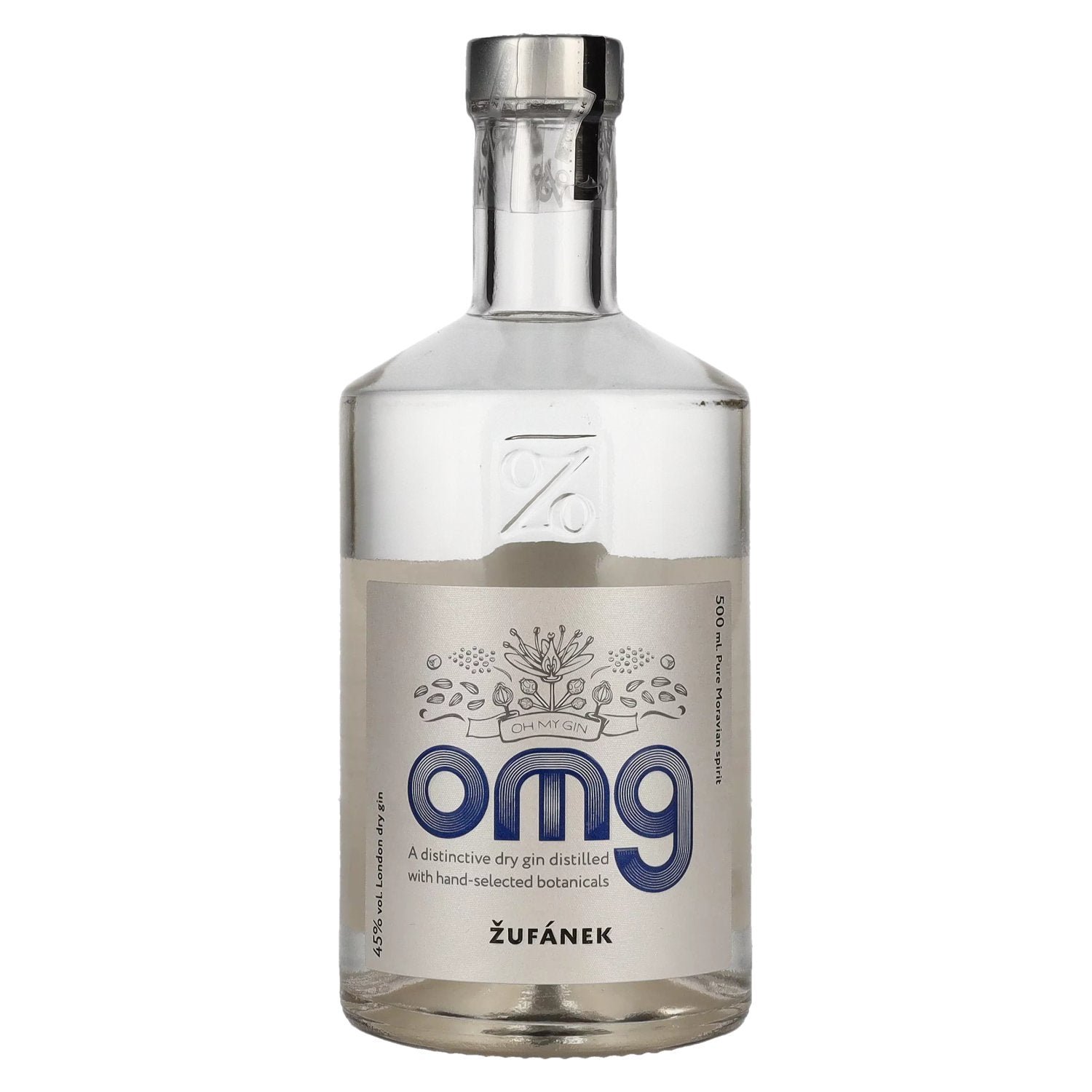 75213d4388f6f23517196db2bd1a12e1e613305ff63e27046a06ca21d063352c.jpg Žufánek OMG Oh My Gin 45% Vol. 0,5l - Image 1
