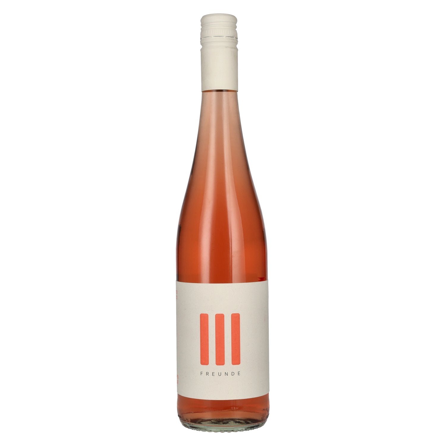 75d3faa2d60b01d258a71bd61fad2b9627ba66a6d6e53328d01a42f26ca18dde-1.jpg III Freunde Rosé 2022 12% ABV 0.75l - Image 1