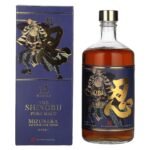 The Shinobu Pure Malt 15 Years Old Whisky MIZUNARA Japanese Oak Finish 43% Vol. 0,7l in gift box