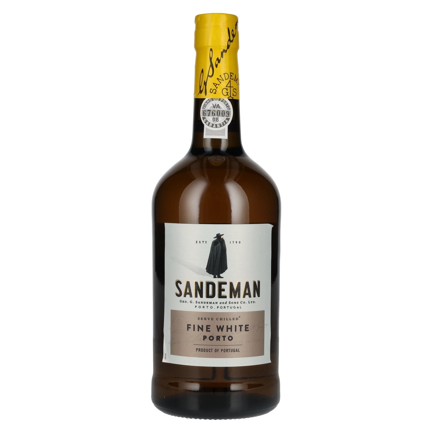 7797656641e97bb5b82e22688cb3b6e71040ca34d8a8690505c9f8448abc9f9d.jpg Sandeman FINE WHITE Porto 19,5% Vol. 0,75l - Image 1