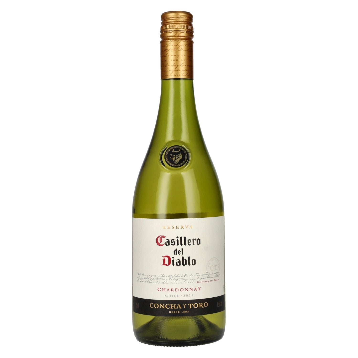 77a02b62ce1d91a81772f38b3c51937c3fc0a9a21fb4f6368488f1a13f2971f4-1.jpg Concha y Toro Casillero del Diablo CHARDONNAY 2025 12,5% Vol. 0,75l - Image 1