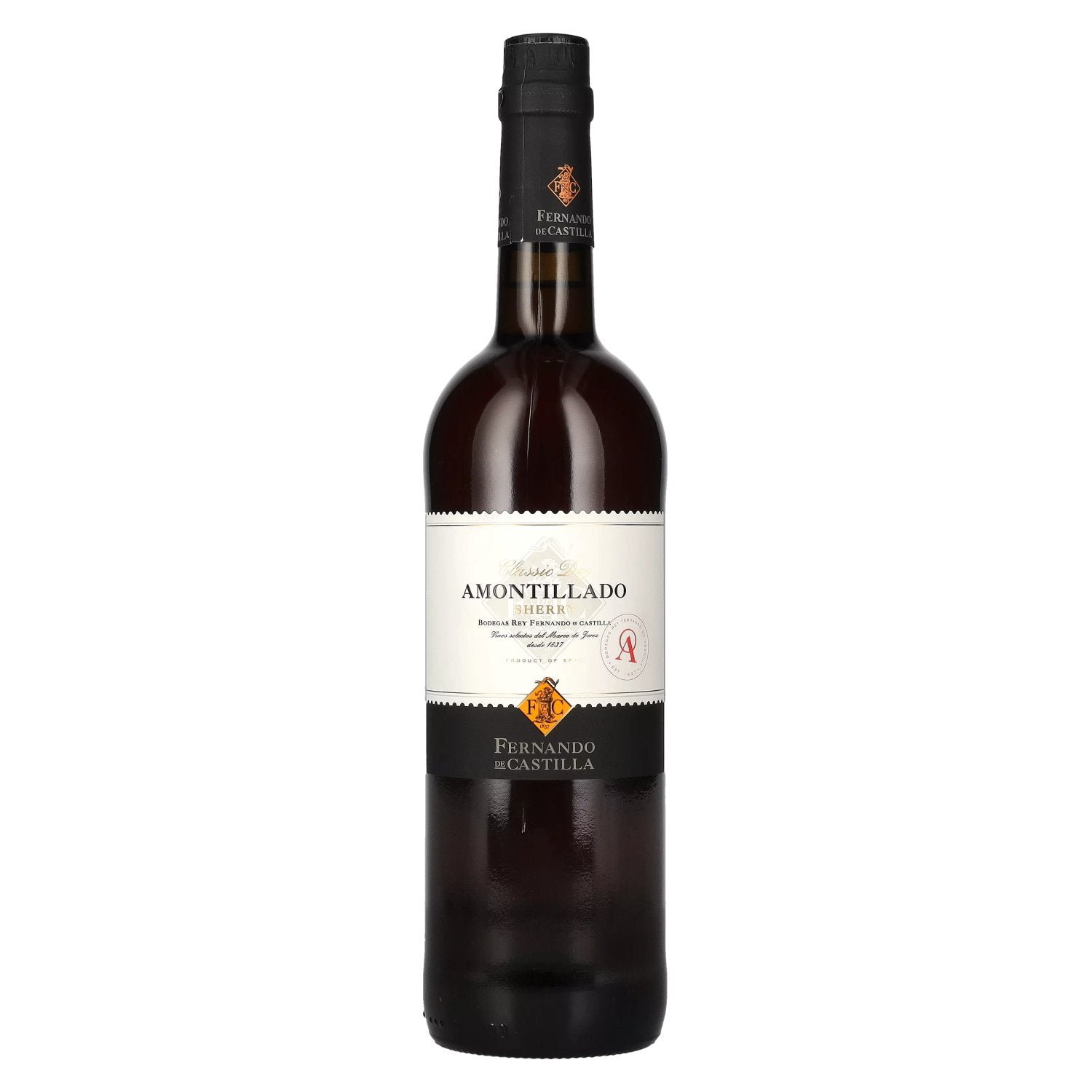 8223edefb4dd8ee0bb9345d56cfdd2bb29637d7629d9687dd6d69c3b5a88eed5.jpg Fernando de Castilla Sherry Amontillado 17% Vol. 0,75l - Image 1