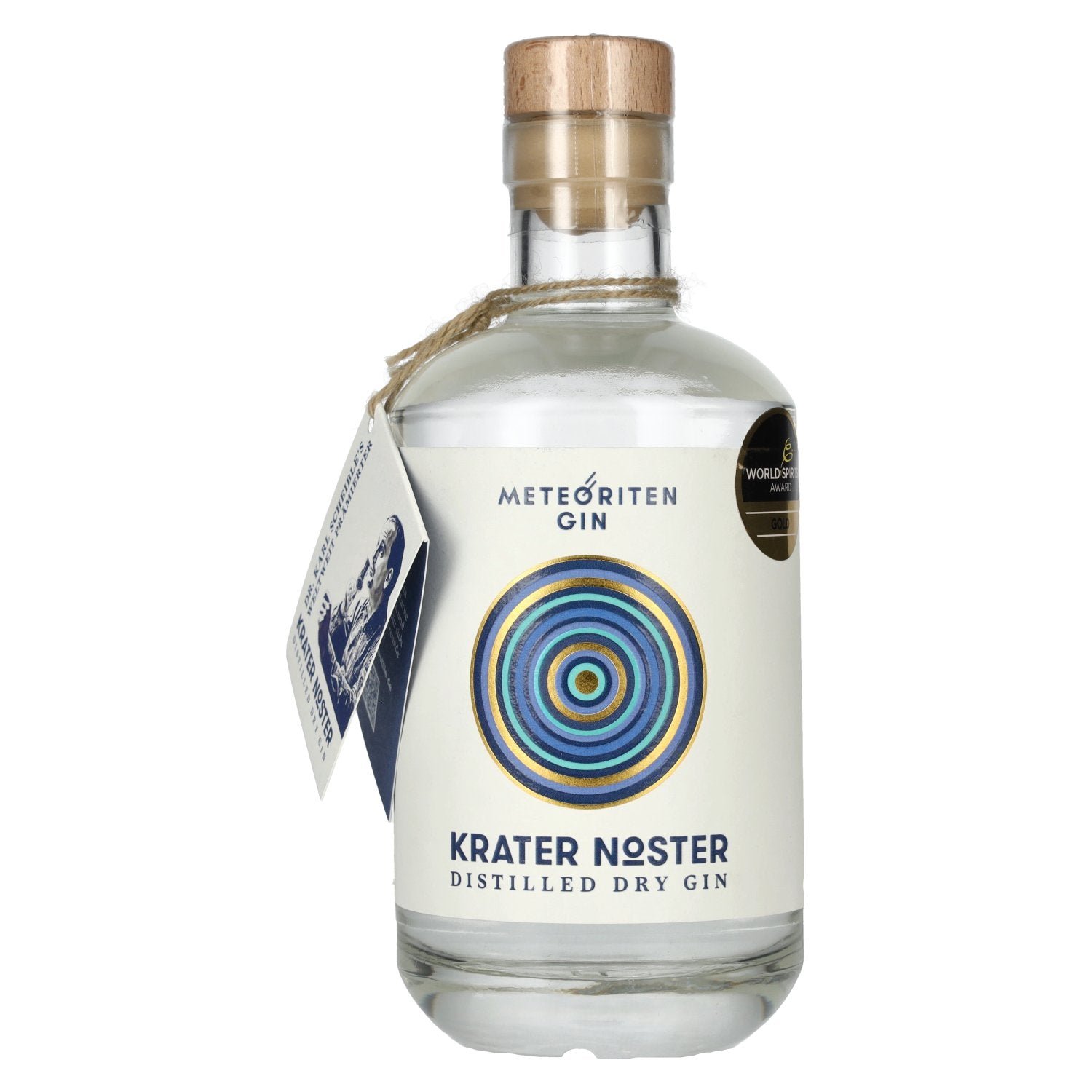 8b0a7d5e4f92bcf3b7a2235c439ab3475c8df31dc24fc55d16cbf7070bacad48.jpg Krater Noster Distilled Dry Gin 46,9% Vol. 0,5l - Image 1