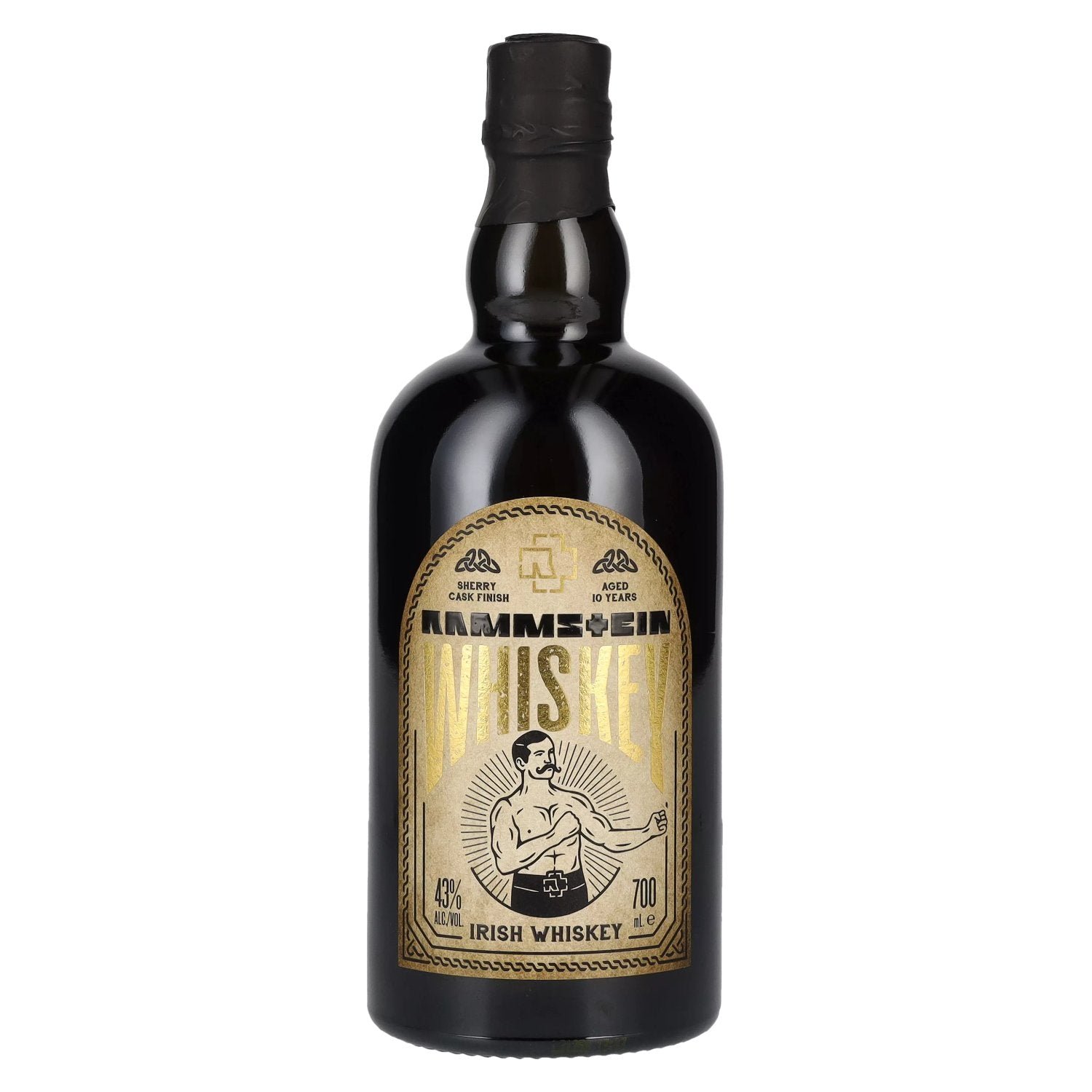 8b1c2699883276c1b42035a3bff8168631d7b4eee634ae24886c3eea4d9810f3.jpg Rammstein Irish Whiskey 43% Vol. 0,7l - Image 1
