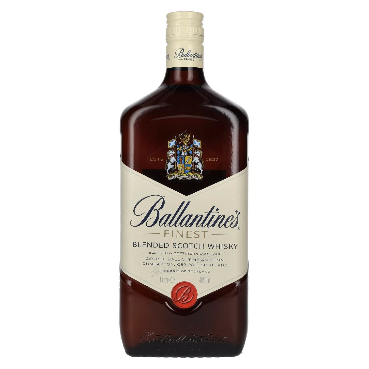 8c5eb3b9a59fd17e2b3c469ceeeb7c5bc192f16ae0c45f49422e4f0bf337fb40.jpg Ballantine's FINEST Blended Scotch Whisky 40% Vol. 1l - Image 1