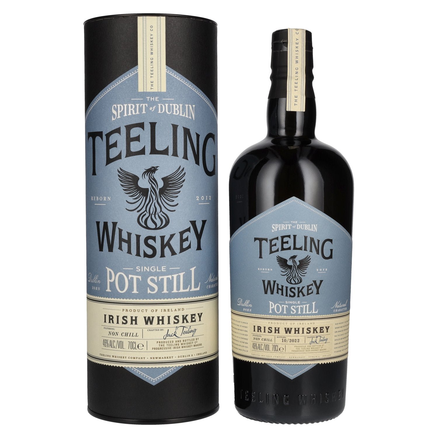 8e32b92dd6af66329679c6057bb15406cc4cfbe54683e0c90470f2d08d58c87c.jpg Teeling Whiskey Single Pot Still Irish Whiskey 46% Vol. 0,7l in gift box - Image 1