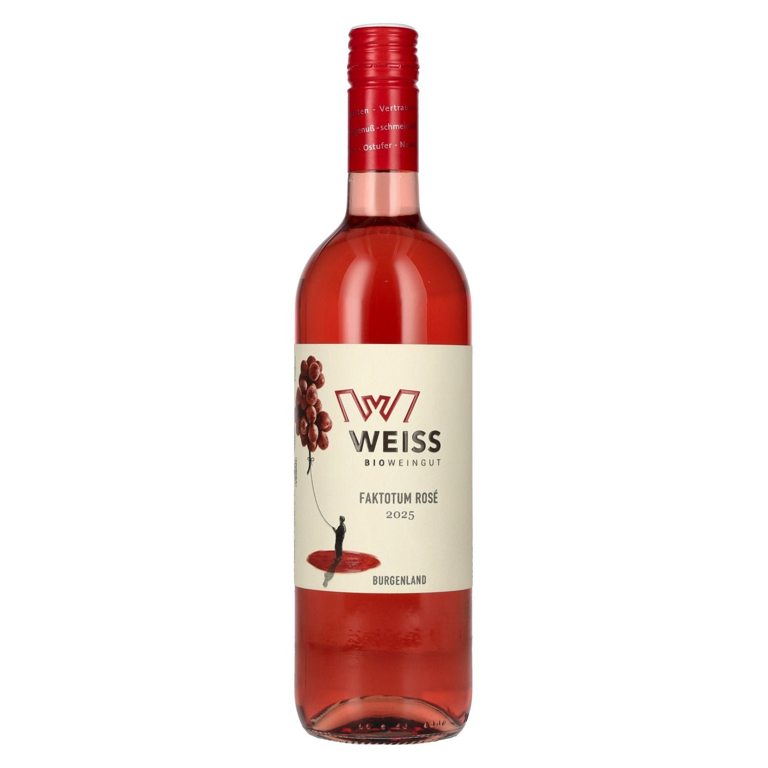 8e88c4200e60624eb0e18a399eb81a5a1c7d242fd0389c3e35a0c1740de0ce8d-1.jpg Weingut Weiss Faktotum Rosé 2025 11% Vol. 0,75l - Image 1