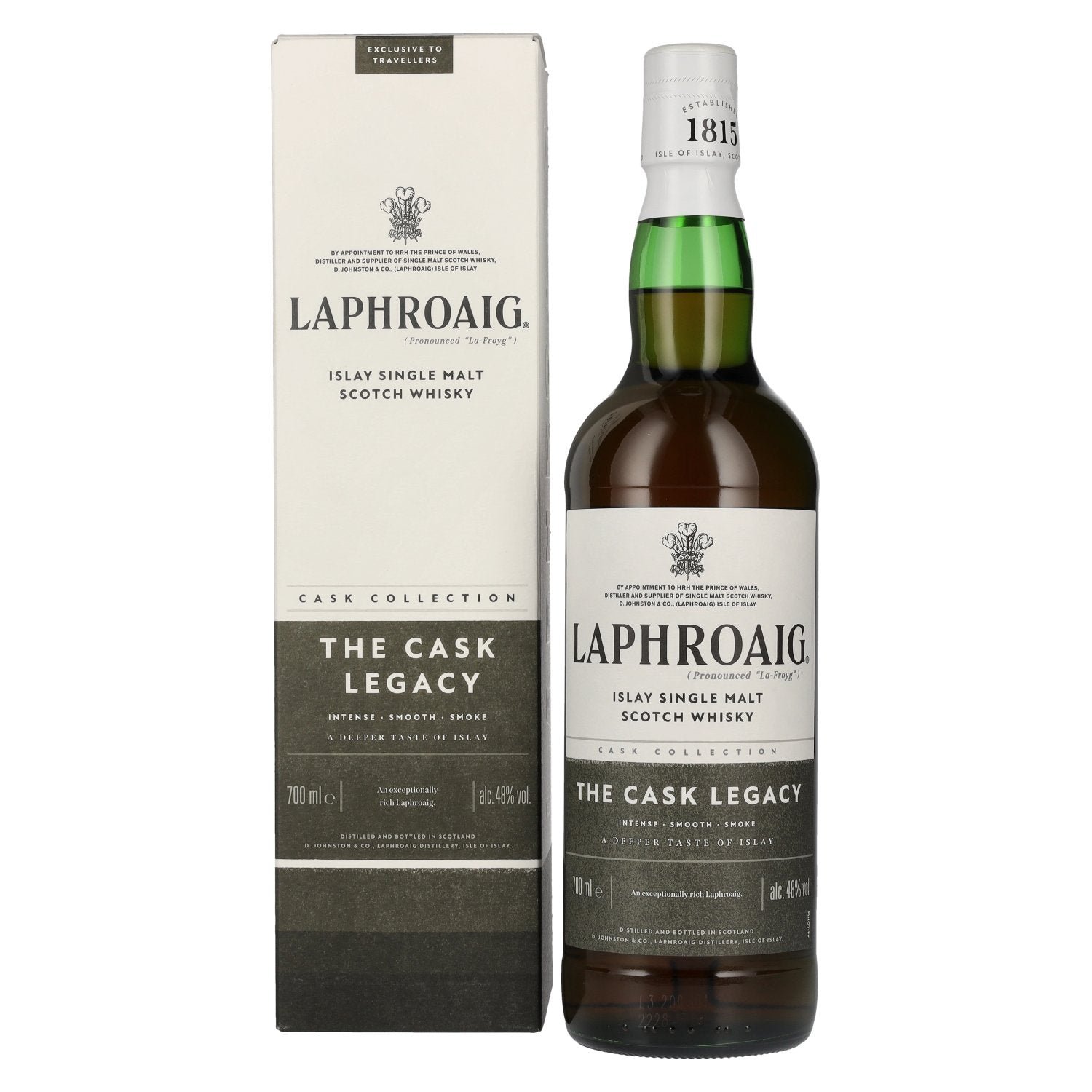 8f704b8b95b12865e73f72f2c1aecf8f4e87d00dcaa602c19969c0fe933954d9.jpg Laphroaig The Cask Legacy Edition 48% Vol. 0,7l in gift box - Image 1