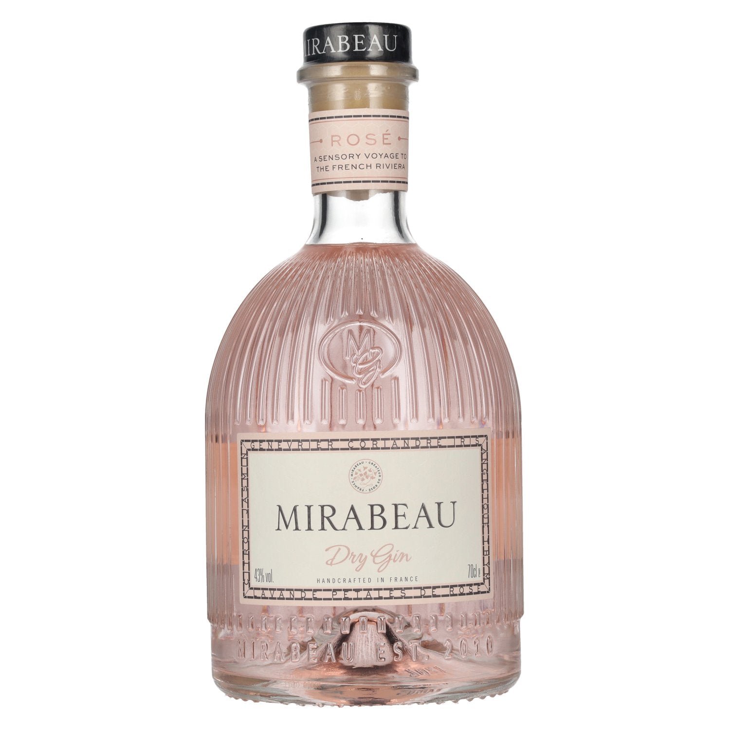 8f9de8c0371d9c9c3ecc346d1bf367a886cc9fbe6ec22286ca8da803cec229d0.jpg Mirabeau Dry Gin Rosé 43% Vol. 0,7l - Image 1