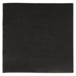 Cocktail napkins black 20x20 cm 125 pieces - Image 2