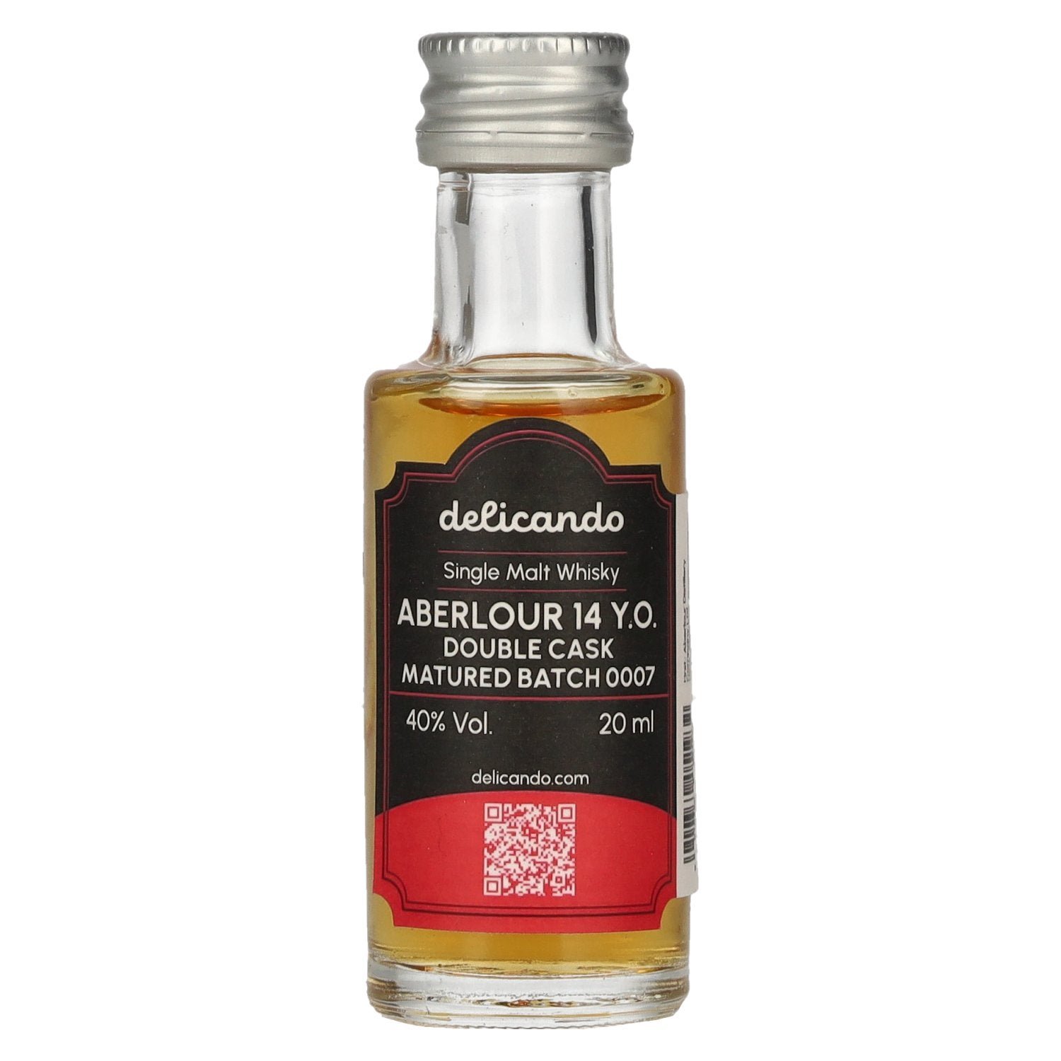 9163e73d766128e8f3c3012e72171e03c9331188192ff91d61f9fa0d8e2a6245.jpg Aberlour 14 Years Old DOUBLE CASK MATURED Batch 0007 40% Vol. 0,02l - Image 1