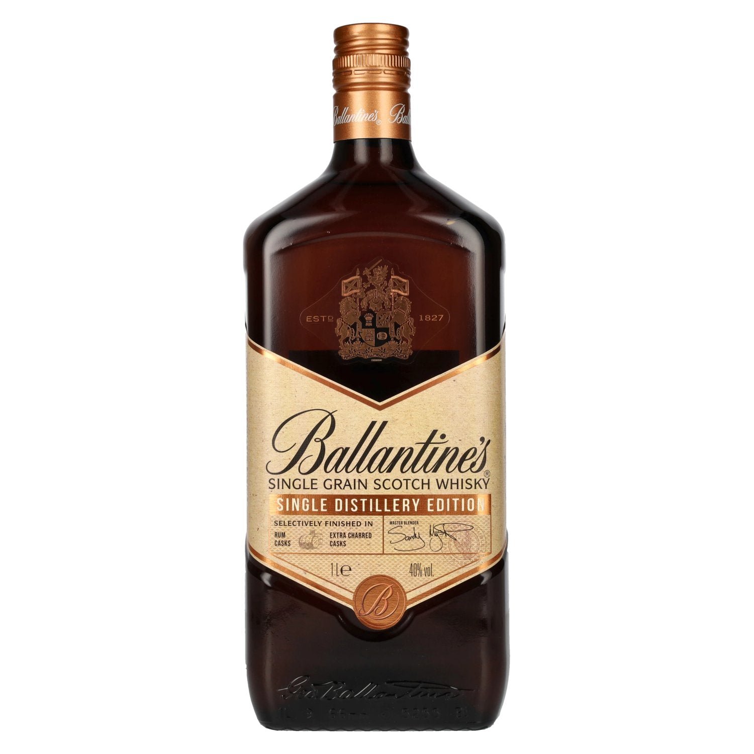 935097ed422fef65baa60c50562c4fc232237aeef38b3448780723c37cd85aeb.jpg Ballantine's SINGLE DISTILLERY EDITION Single Grain Scotch Whisky 40% Vol. 1l - Image 1