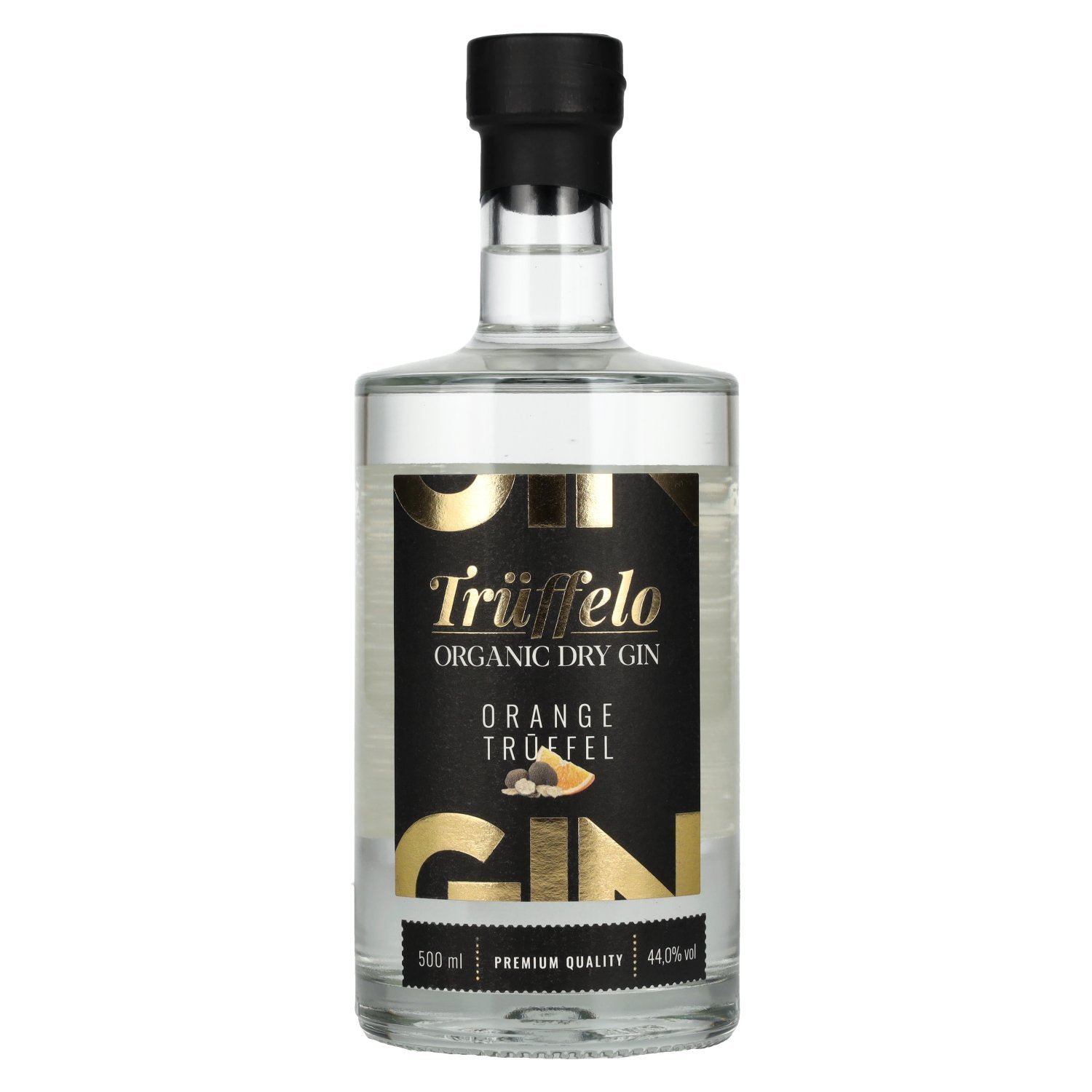 953f38b03beca0926206da4347cb9f78f483bed8cf1e56418a19ed689e0fd9b6.jpg Trüffelo ORANGE TRÜFFELEL Organic Dry Gin 44% Vol. 0,5l - Image 1