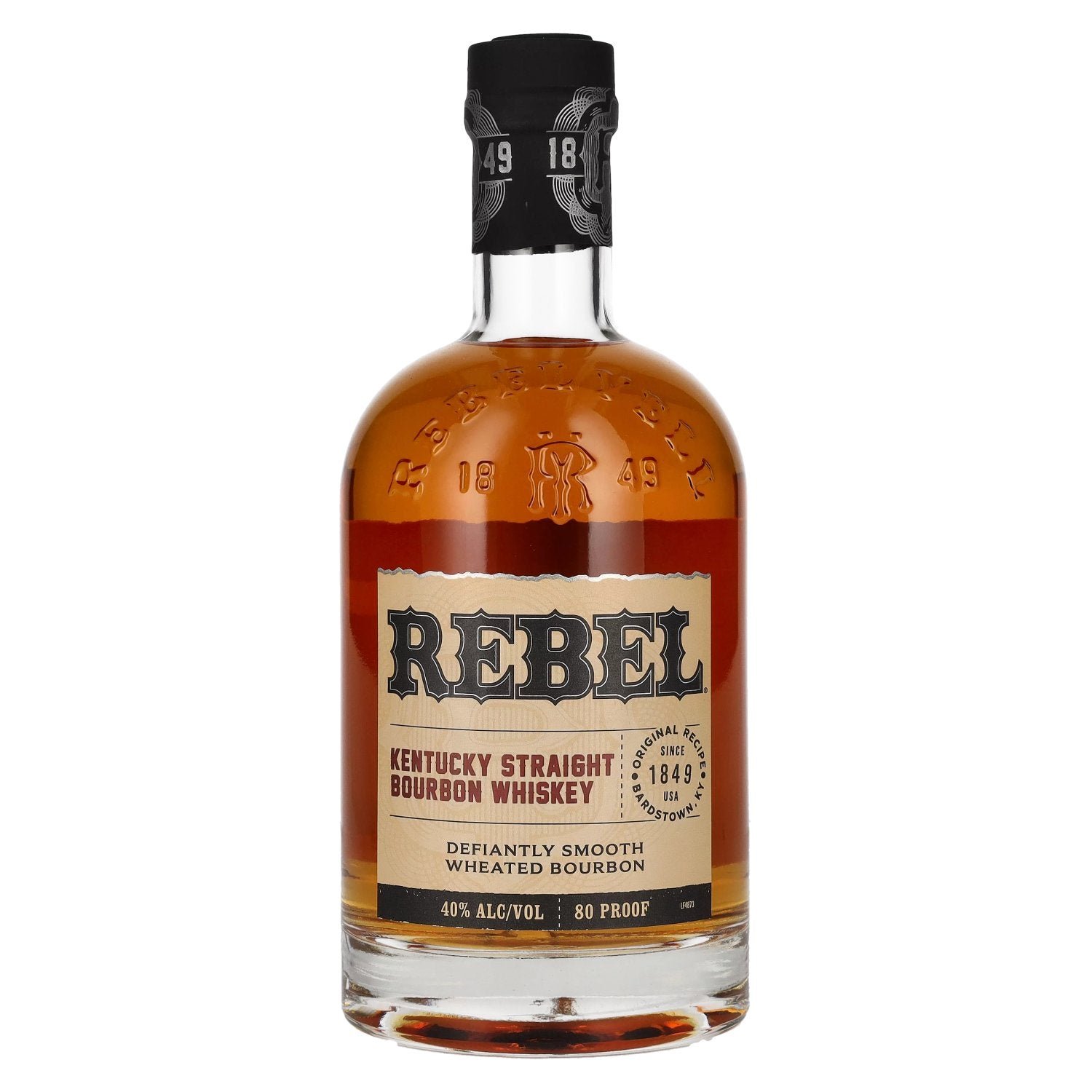 95af17edc2697a63d5cf605829d7e377f71d93f1cae6e0ce2fb79d23253f00d9.jpg Rebel Yell Kentucky Straight Bourbon Whiskey 40% Vol. 0,7l - Image 1