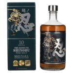 The Shinobu Pure Malt 10 Years Old Whisky MIZUNARA Japanese Oak Finish 43% Vol. 0,7l in gift box