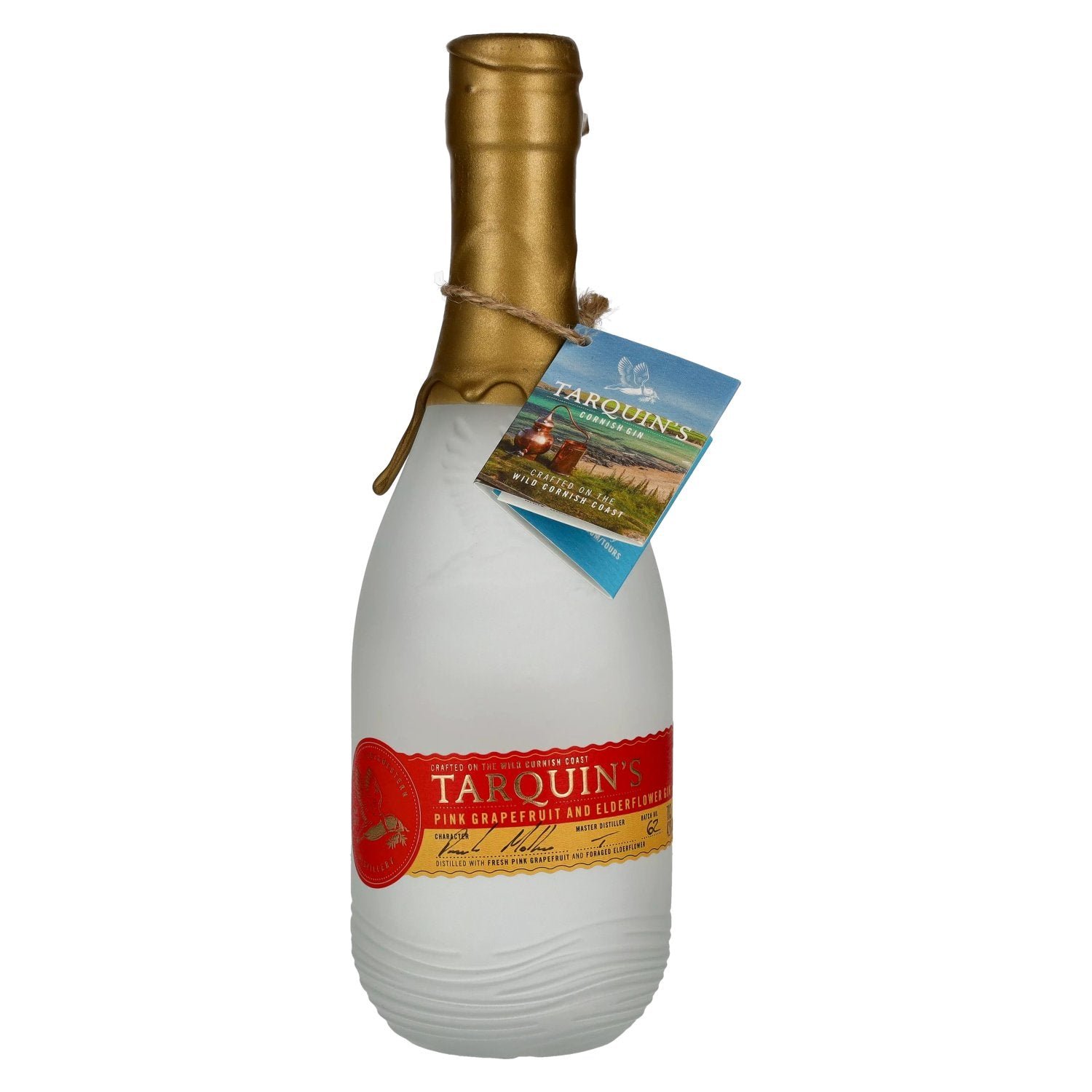 987c42209b1e3e90f9974b9f9d51c072b9d34ad4b8329d7087dded1f6d2198a6.jpg Tarquin's Gin PINK GRAPEFRUIT & ELDERFLOWER 42% Vol. 0,7l - Image 1