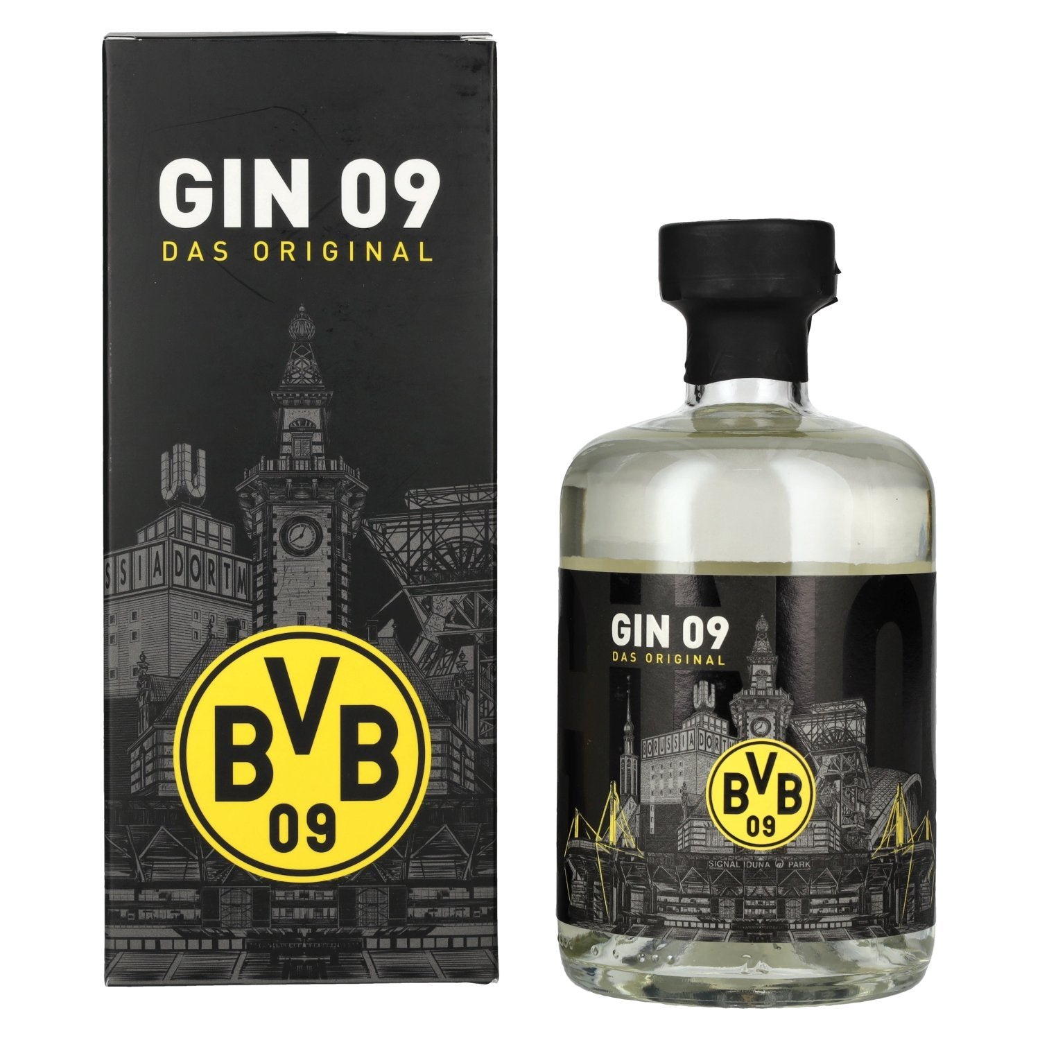 9895e2d06c02c5e15cd532055a75a432d9e8de13c83a95c8a0973d1aaf6e02e6.jpg BVB Gin 09 The Original 43% vol. 0.5l in a gift box - Image 1