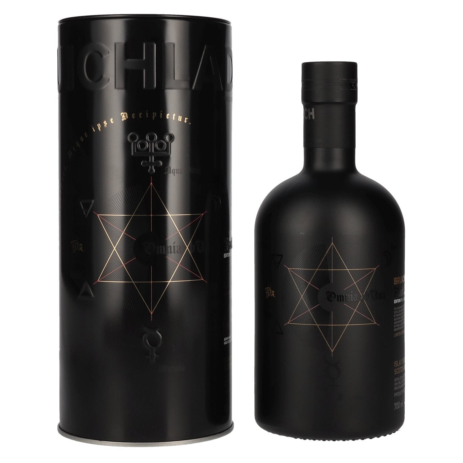9be46e79de5b6bafc0e57b8f5757cfdc6849365d351643dee7b6e69eae2fc591.jpg Bruichladdich BLACK ART 24 Years Old Edition 11.1. 2023 44,2% Vol. 0,7l in Tinbox - Image 1