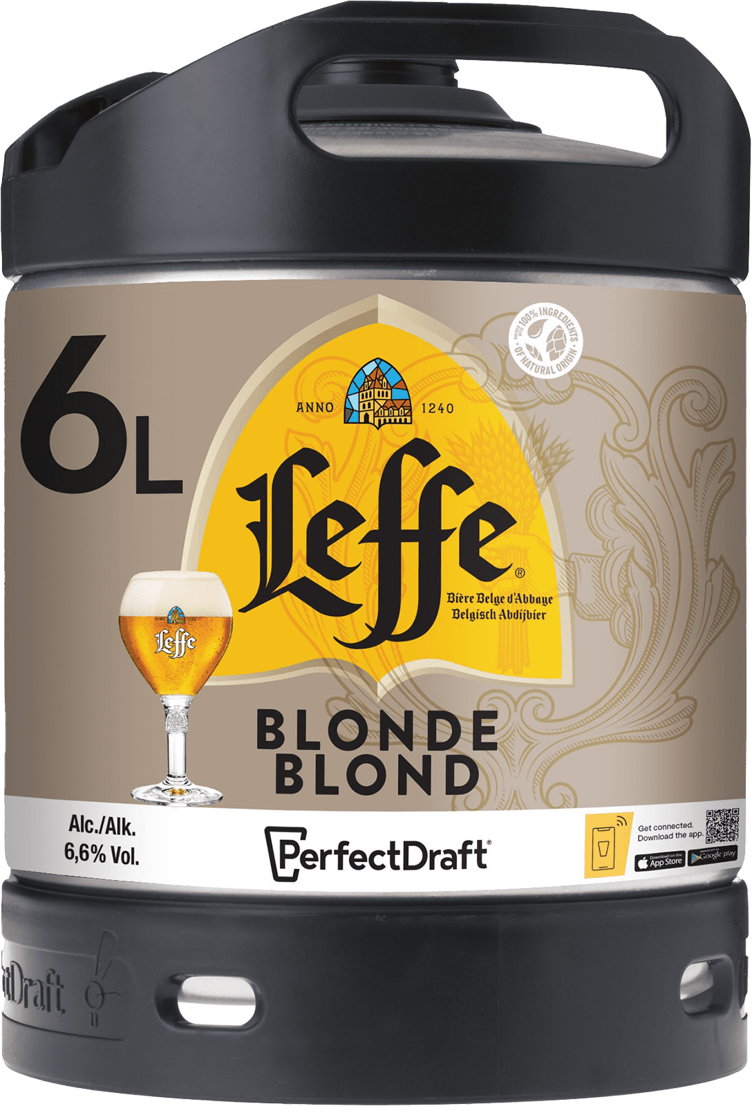 GL007147-1-1-Leffe_Blonde_Perfect_Draft_1920x1920.png Leffe Blonde Perfect Draft 6L - Image 1