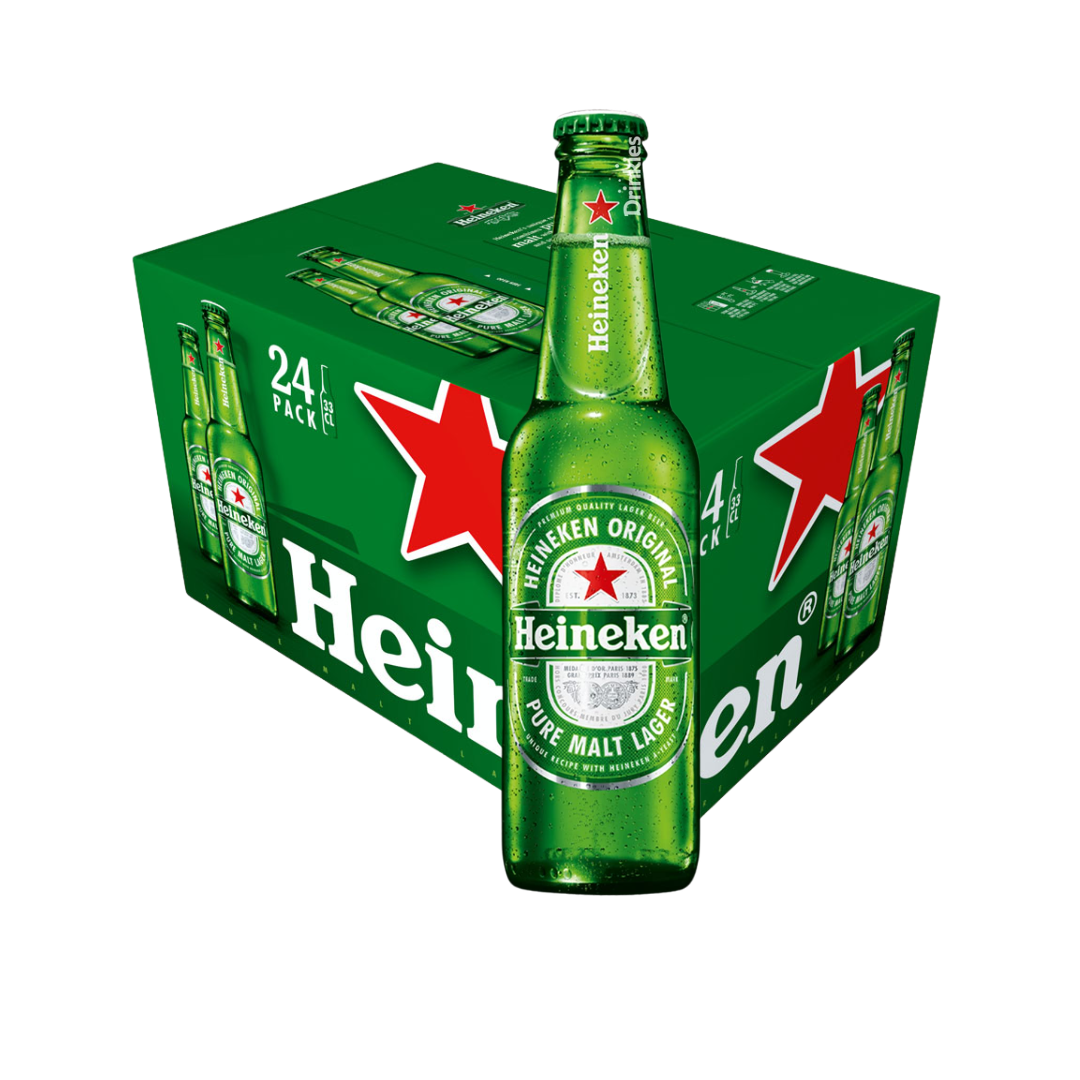 Heineken-Beer-Bottle-33Cl.png HEINEKEN BEER - Image 1