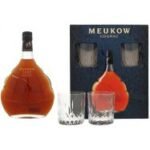 Meukow VSOP + 2 glasses 0.7L (40% Vol.) - Image 2