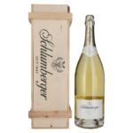 Schlumberger Sparkling Vintage Sparkling Wine Brut 12% Vol. 3l in wooden box