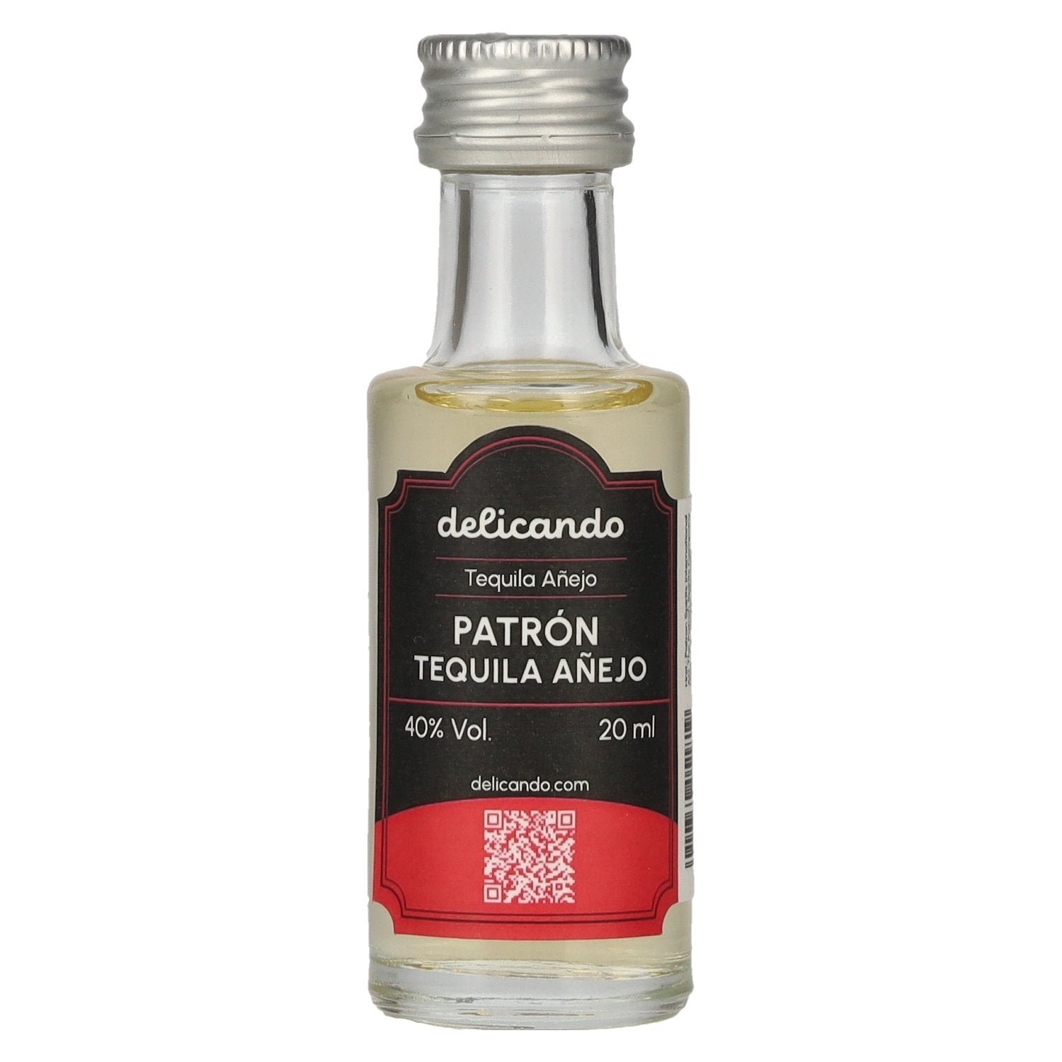 a4e789cfb94c5269924dd5aff55bed6e58b8f6a5259f428e8bec55b8fc6740a4.jpg Patrón Tequila Añejo 40% Vol. 0,02l - Image 1