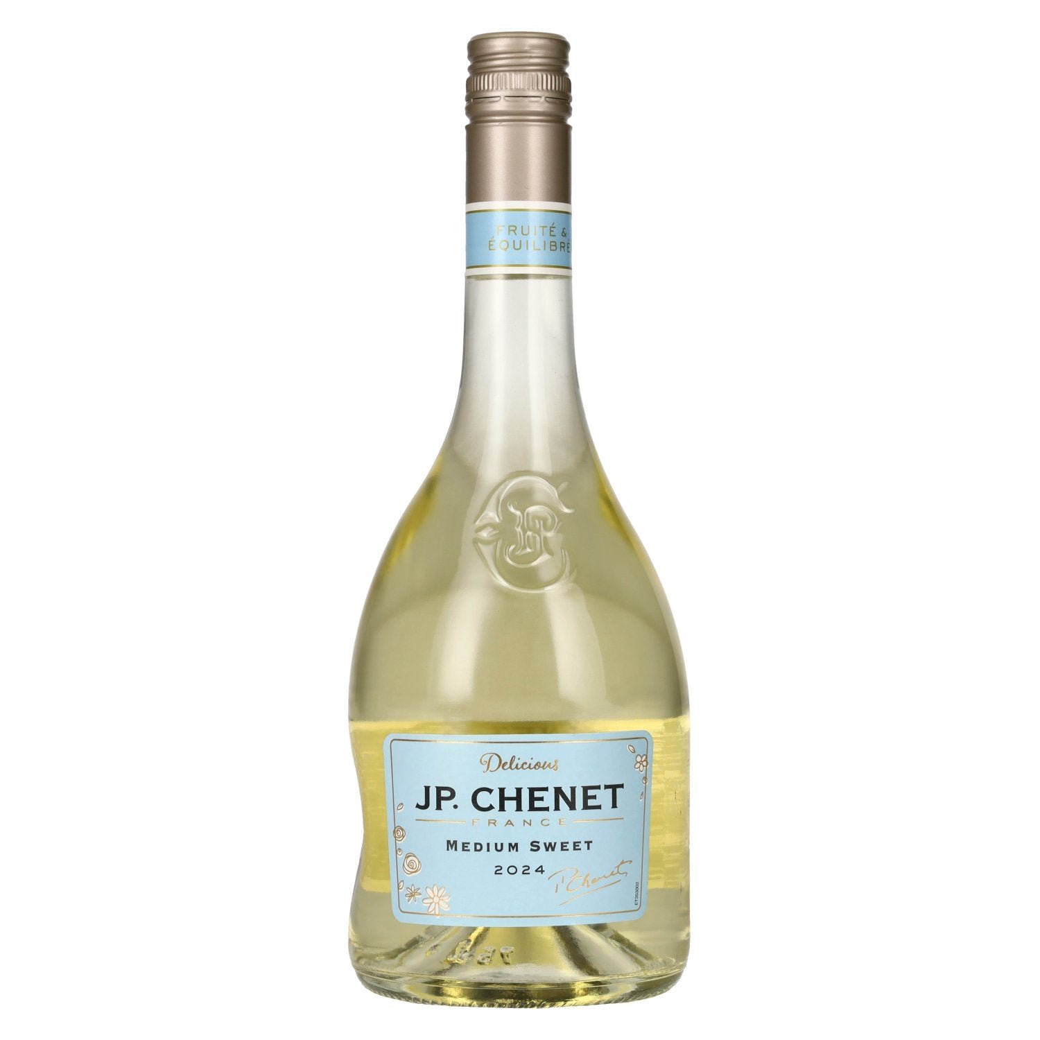 a64b87681cde35d118fa5d7d5e5b3a192bd43b33fc6d55b6d7d947051287cade-1.jpg JP. Chenet Delicious MEDIUM SWEET 2024 12% Vol. 0,75l - Image 1