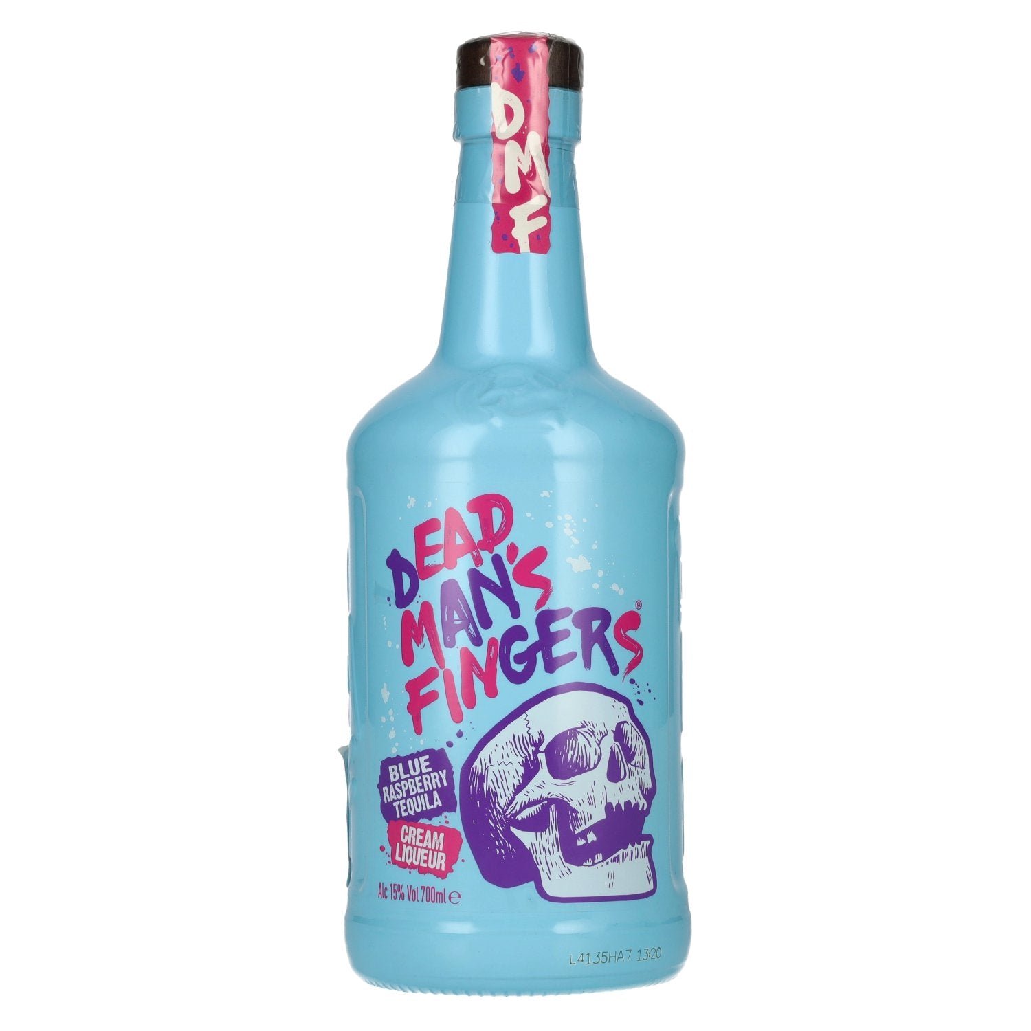 a7e63070128b3b375bf9d8899d797977d59c1004a21c2ce5e790c7220c5e0414.jpg Dead Man's Fingers Blue Raspberry Tequila Cream Liqueur 15% Vol. 0,7l - Image 1