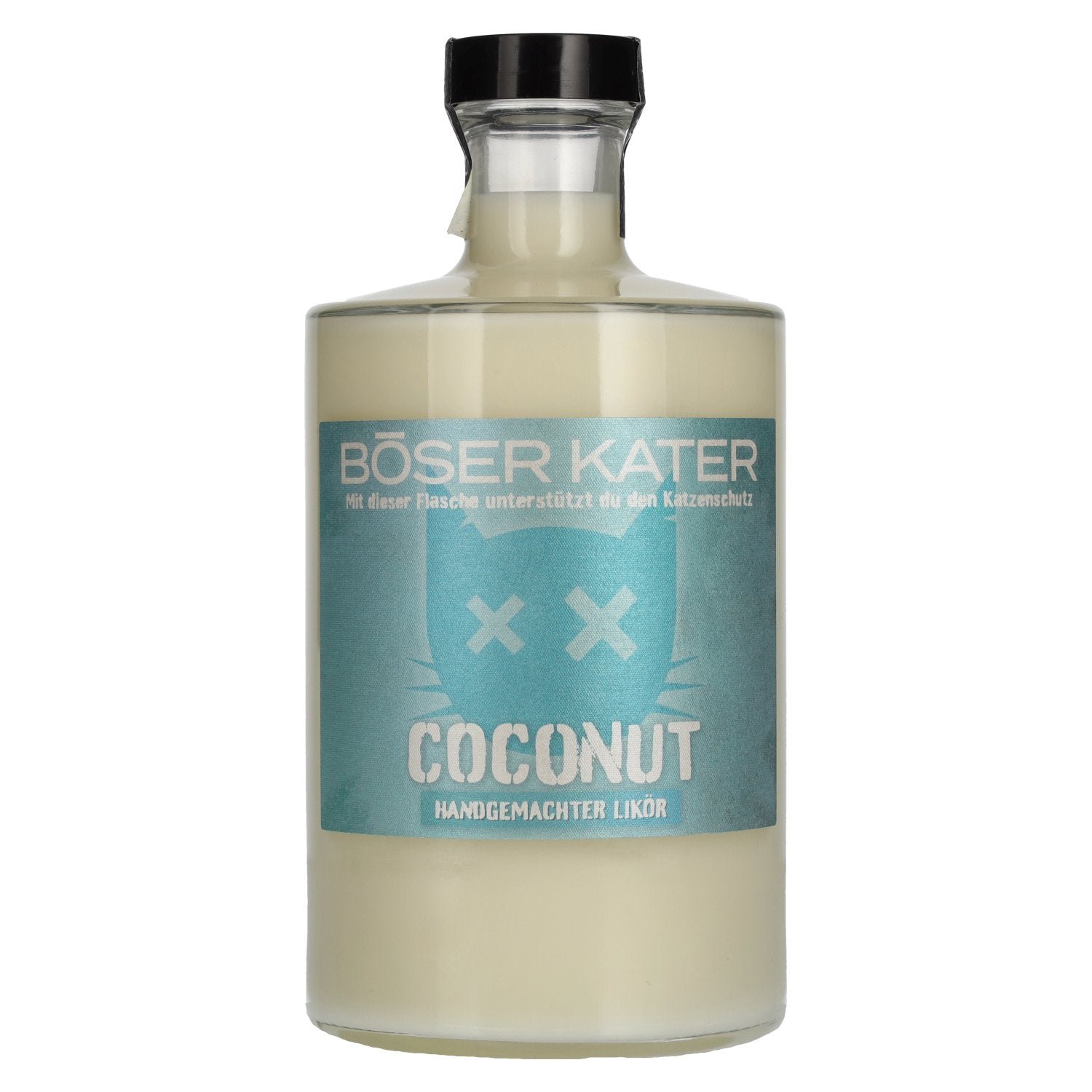 abf12c8efe1b1399d41c3735a2bdad4ce5e34e554c1c234aaac4297c8d7ebf14.jpg Böser Kater Coconut Liqueur 15% vol. 0.5 l - Image 1