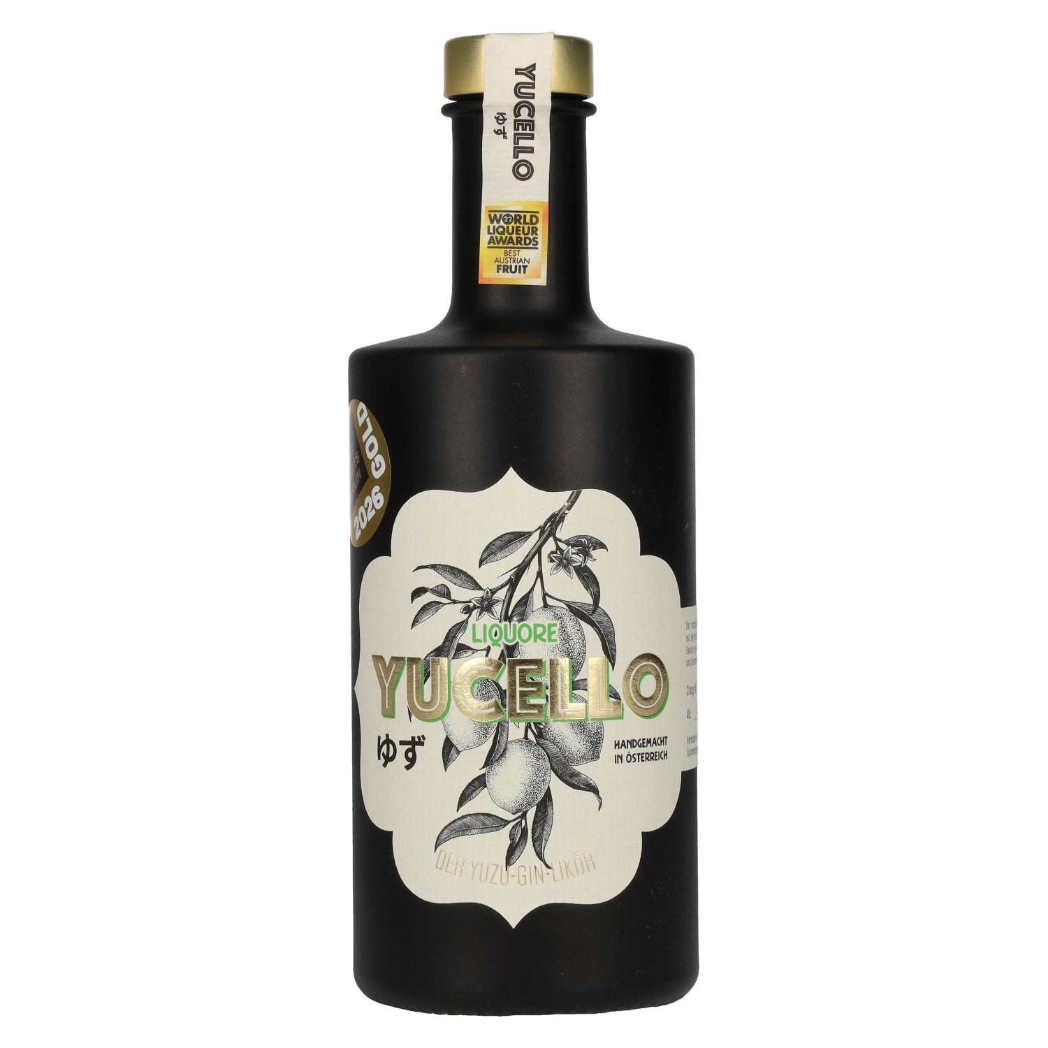 ad6738a5ded615f8c6509cf83fa6fcea9ba0fc7d3ecfbddfd713684ef0e05c07.jpg Yucello Liquore Yuzu Gin Liqueur 29% ABV 0.35l - Image 1