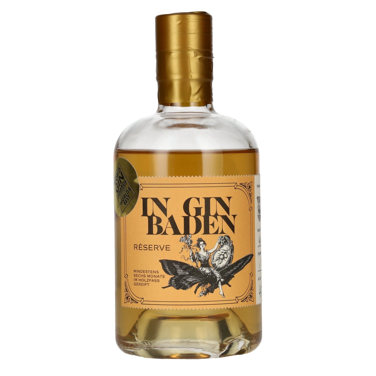 b89923008107acdb93a977675f889ba846f0ce214ef56011cf2d7bed8e509e19.jpg In Gin Baden Réserve 45% vol. 0.35 l - Image 1